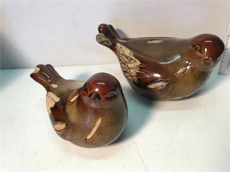 Matching Bird Figurines