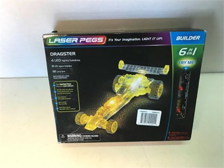 Laser Pegs Dragster