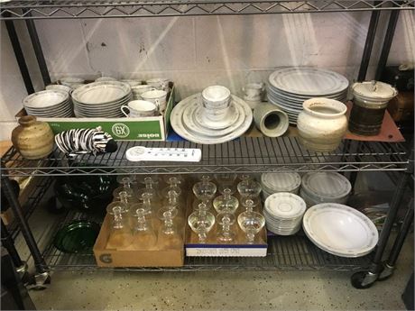Content of 2 Shelves