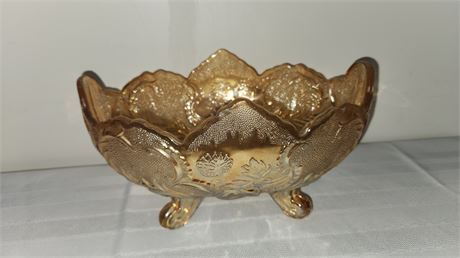 Marigold Footed Dish
