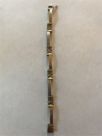 Stamped 14k Bracelet