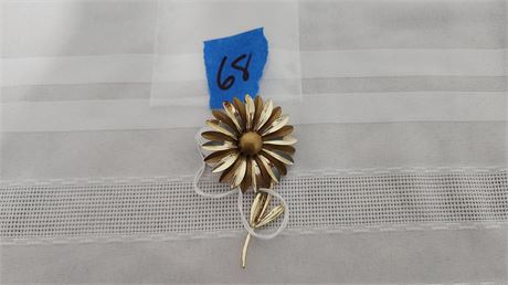 Sunflower Brooch