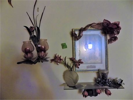 Wall Decor Candle Holder