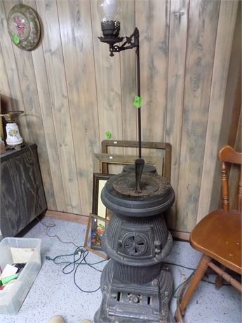 Wood Burning Stove with Light