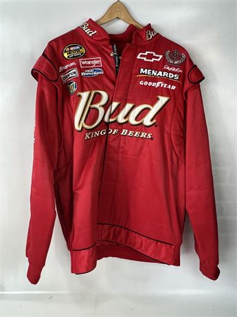 Nascar Budweiser Race Jacket L