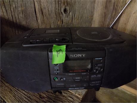 Sony CD Player radio