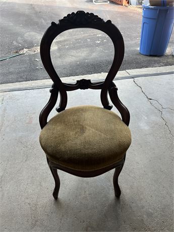 Antique Balloon Back Chair