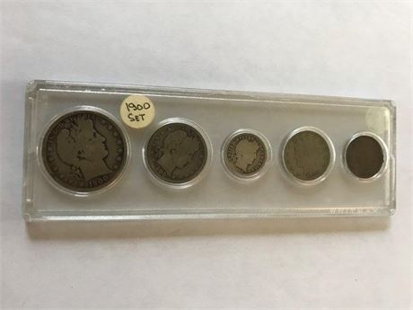 1900 US Coin Set