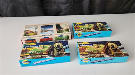 Lot Of Train Cars
