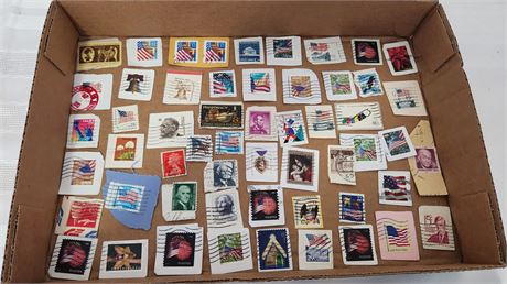 Lot Of Collectable Postage Stamps