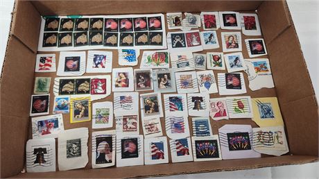 Lot Of Collectable Postage Stamps