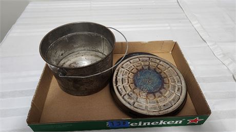 Flame Tricolator Tamer & Metal Pail