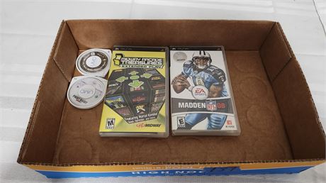 4 PSP Video Games