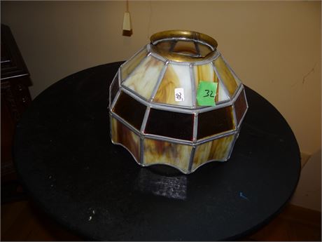 Slag Glass Shade