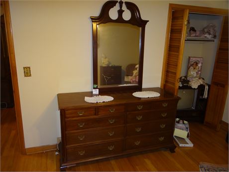 Dresser and Mirror