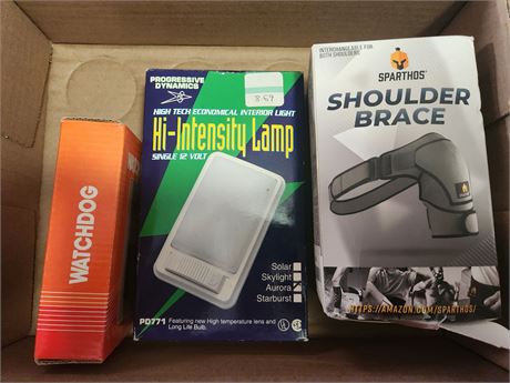 Shoulder Brace, Light, Watchdog Alarm