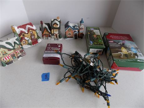 Christmas Decor, Village