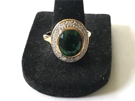 Stamped HC 925 Thailand Size 7 Ring