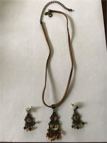 Matching Necklace & Earrings (#2)