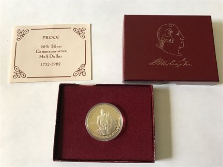 90% Silver Commemorative Half Dollar