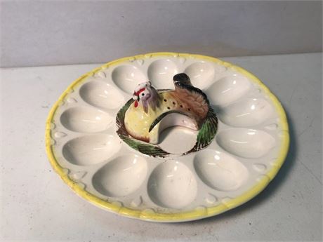 Chicken Themed Deviled Eggs Plater