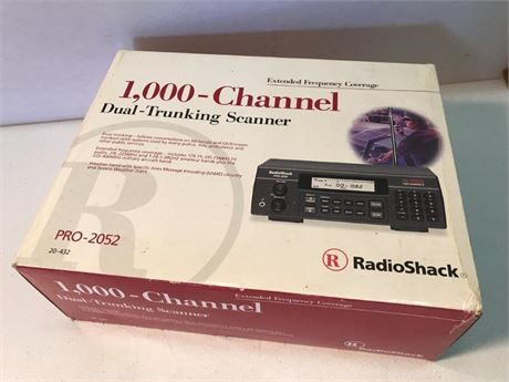 1,000-Channel Dual-Trunking Scanner