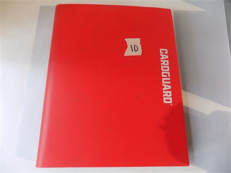 Collectible Pokemon Trading Cards in Cardguard Book