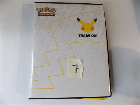 Collectible Pokemon Trading Card Game, Large Cards, 19 Cards in Book