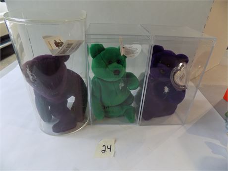 Collectible Beanie Babies, Salvino, Erin, Princess