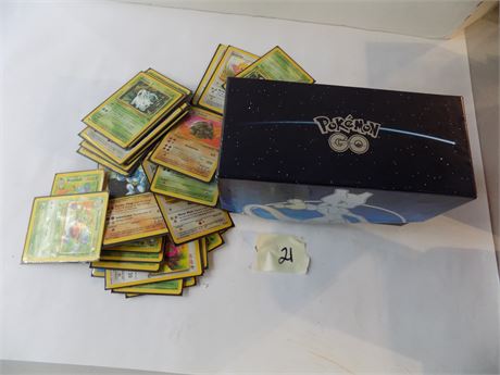 Collectible Pokemon Go Trading Cards in Box