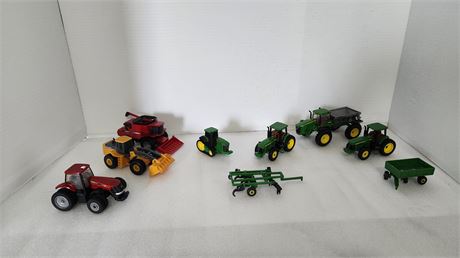 John Deere, & Case farm Equipment