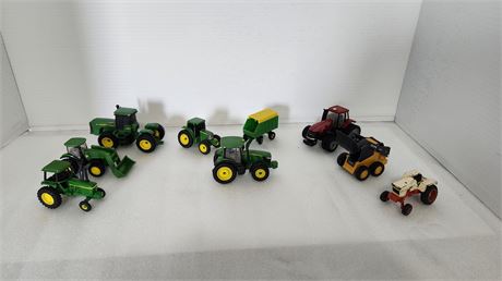 John Deere & Case Farm Equipment