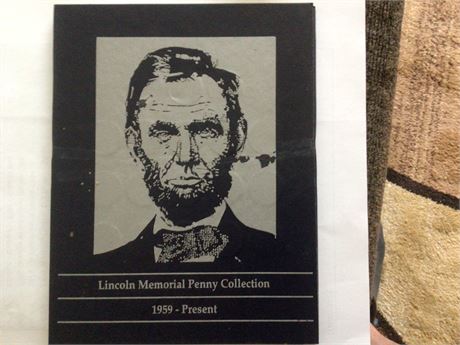 Lincoln Memorial Penny Collection Nearly Complete