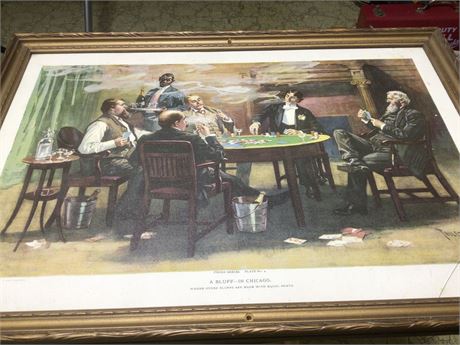 Vintage Photo #2 - Crack in glass