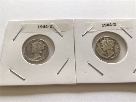 1944 - D, 1944 - D Mercury Dimes