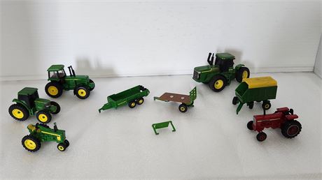 John Deere & Case Farm Equipment