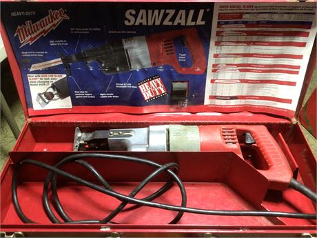 Milwaulkee Sawzall Good Cord - Runs