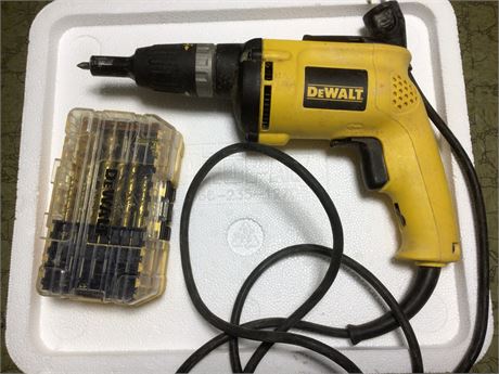 Dewalt Drywall Screw Driver and Bit Set