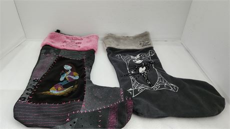 2 Nightmare Before Christmas  Stockings.