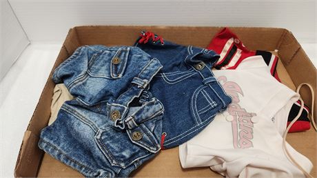 Lot Of Baby Clothes. Some Build A Bear Clothes