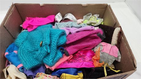 Lot Of Barbie Clothes