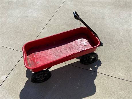 Child’s Red Wagon - Metal