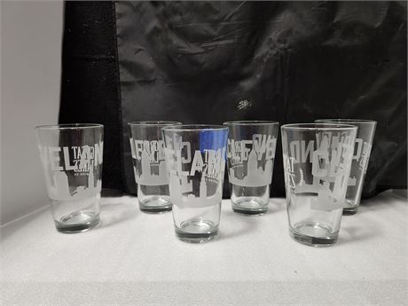 6 Great Lake Brewing Company Beer Glasses
