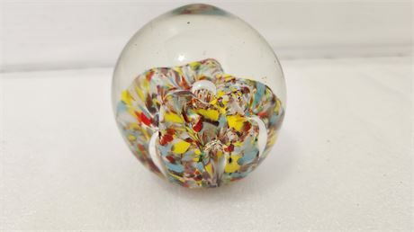 Art Deco Glass Paper Weight