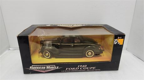 American Muscle 1940 Ford Coupe Die Cast Car