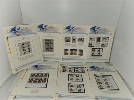 Lot of Commemorative Mint Stamps