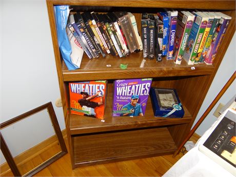 Bookshelf and Contents