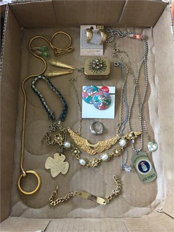 Flat of Misc. Jewelry