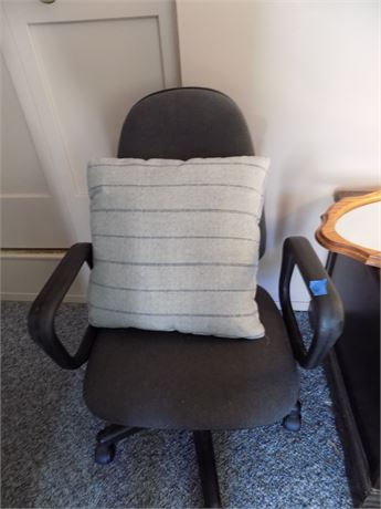 Office Chair with Pillow