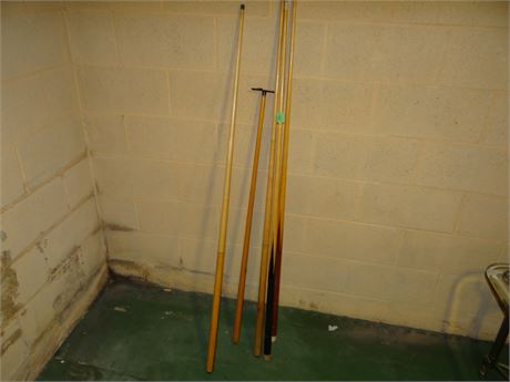 Pool Sticks- Rest of items in basement